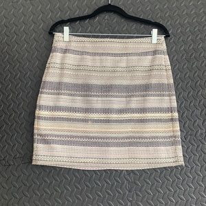 Mini pencil tweed skirt